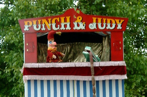 Punch and Judy Puppet Show - Mr Punch and the Crocodile